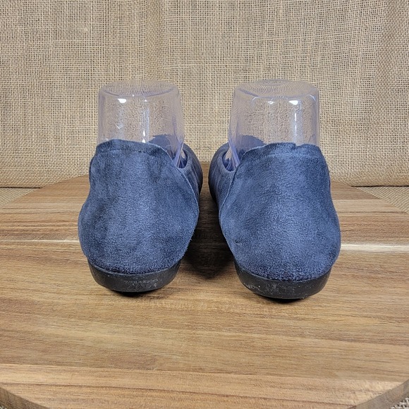 Sabrinas Women's Womens Blue Suede Ballet Flats Size 38 (US 7.5-8) Made in Spain - Picture 5 of 10